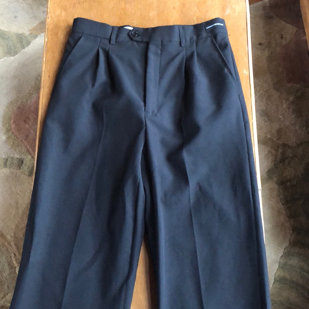 Enrico Rossini Black Dress Pants Size 30Wx30L